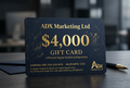Adx Marketing Gift card $4000